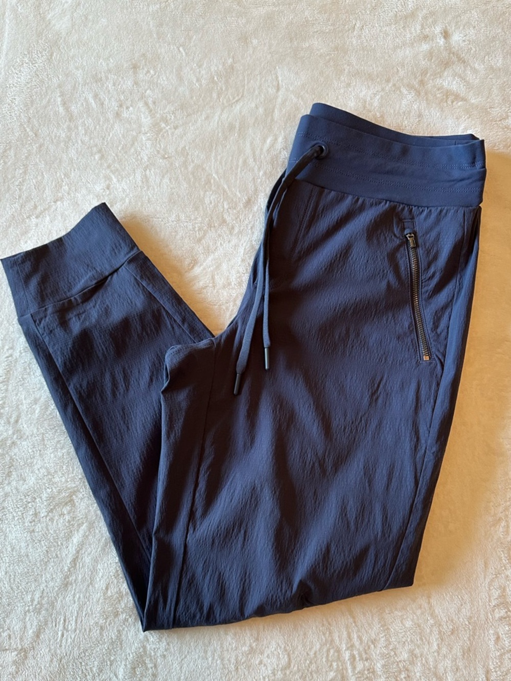 Athleta Trekkie North Joggers - Navy Blue - Size 8